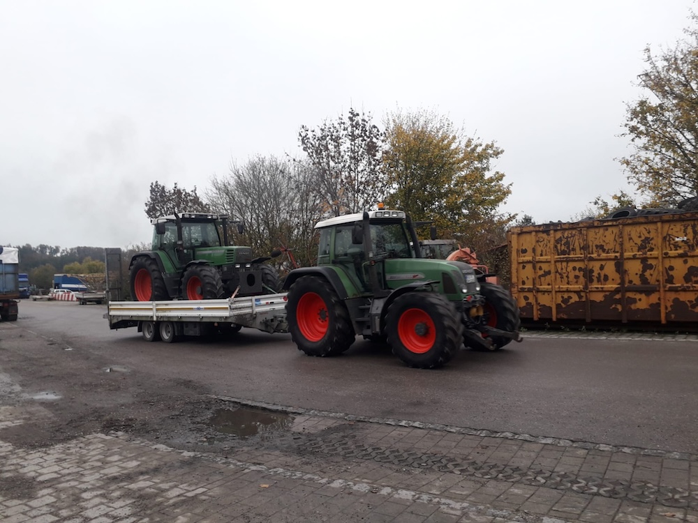 Werkstatt - Traktor mit Anhänger